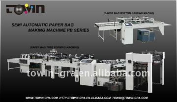 Semi Auto Paper Bag Making Machine