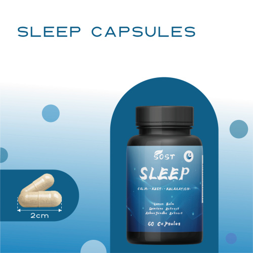 Formulazione di capsule per il sonno OEM per un sonno notturno migliore