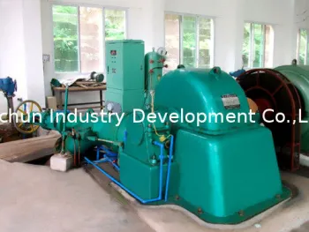 Multi Nozzles Turgo Turbine Unit, 80m - 1000m Head Impulse Type Hrdo Turbine Generator