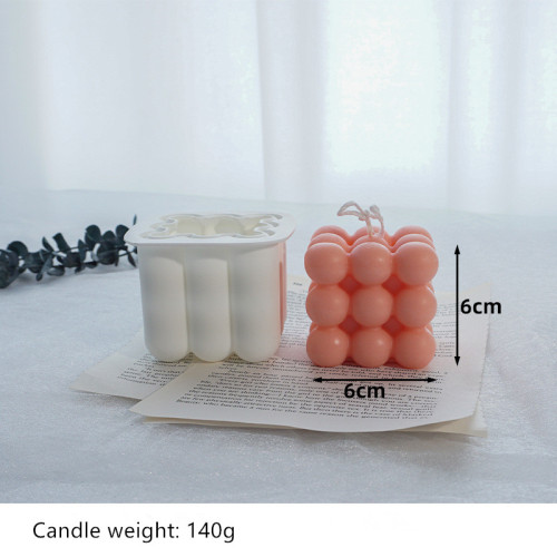 Silicone Scented Candle Bubble Molds For Candle Making