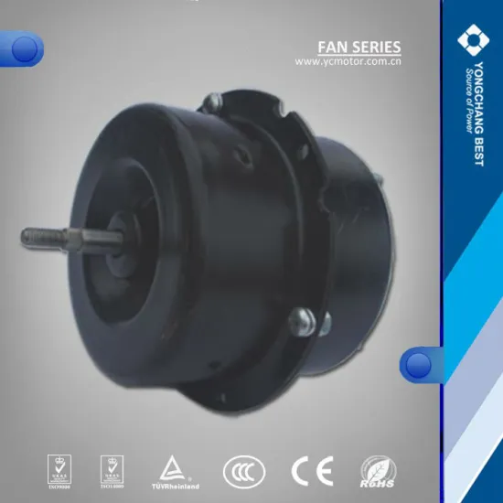Single phase high efficiency fan motor thermal fuse
