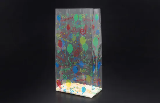 Custom Printed Opp Packaging Bags Customized For Cookie And Candy