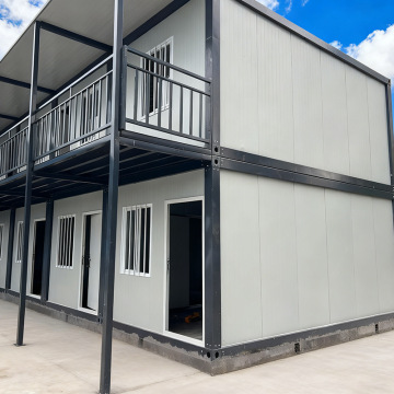 Quick-Assemble Foldable Home with Transparent Wall Design