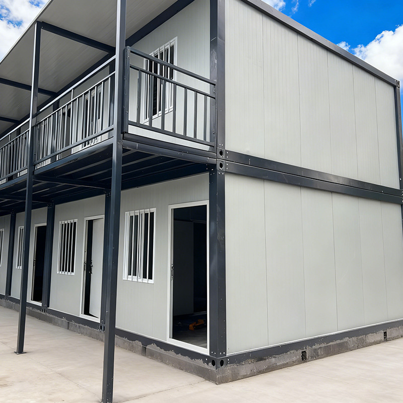 Quick-Assemble Foldable Home with Transparent Wall Design