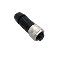 Conector de enchufe redondo de 4 polos rectos 7/8 ''