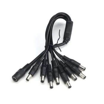 12v DC Power Cord 1 Female to 4/8 Male Adapter Cable Power Adapter Extension Cable CCTV Camera Extend Wire For Home Appliance