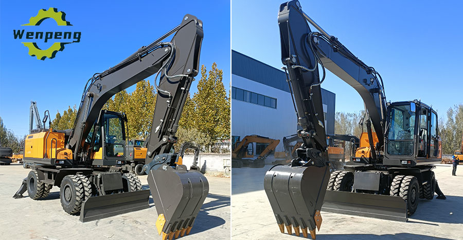 EX150W 15 ton wheel excavator for sale