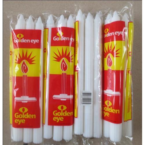 100% Paraffin Wachs geriffelte Velas Kerze