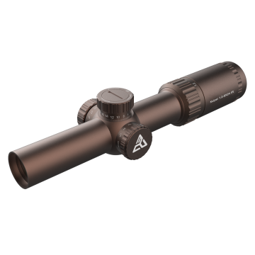 Red Win 30mm Monotube Zero Lock Turret Glass Etched Reticle Quick Acquisition Kuiper HD 1.2-6x24IR Optic Scope for Hunting