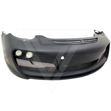 Paramper anteriore del kit per corpo in fibra di vetro Fibra di tech con luce della nebbia per Porsche Boxster 987
