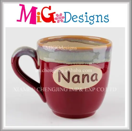 Factory Produce Nana Stoneware Ember Color Mug