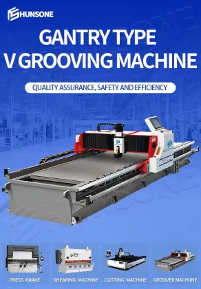 V Slots Grooving Machine: Groove Cutter Machine for V Grooving