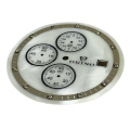 White MOP Dial Applied Index For Chronograph Watch