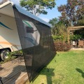 RV Awning Sun Shade Screen Sunshade Front Blocker