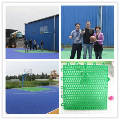 Environmentally Friendly Basketball Court Flooring Non Toxic For Indoor
