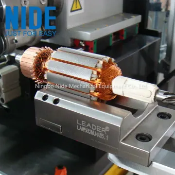 Automatic electric motor armature flyer coil winding machine for sale