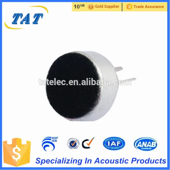Waterproof condenser electret microphone