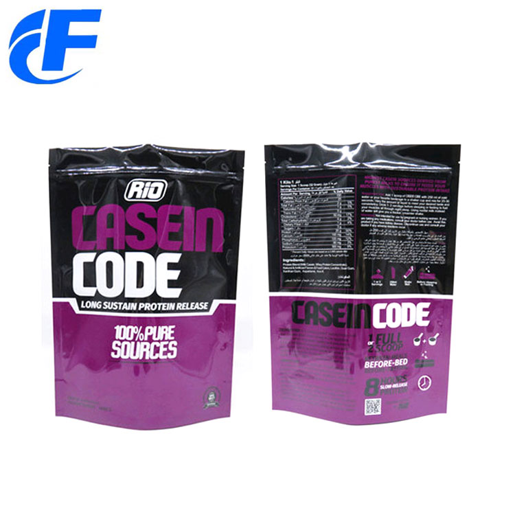 1kg whey Protein Stand Up Pouches With Zipper