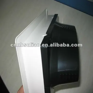 adjustable air ventilation grille with double deflection