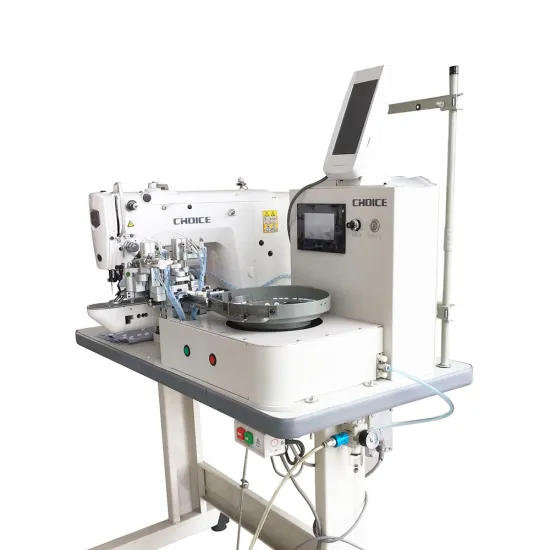 Durability Electric Programmable Fully Automatic Shirt Button Attaching Sewing Machine GC1903D-AT