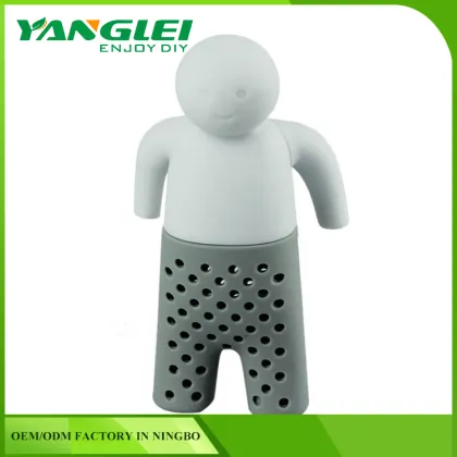 Mr. Tea Strainer Infuser Tea Leaf Herbal Spice Strainer Coffee