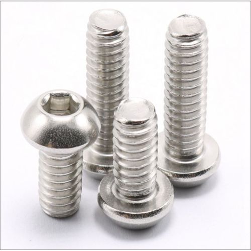 Stainless Steel Machine Round Flat Hex Socket Screw