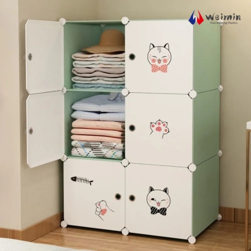 引き戸デザインの耐久性のある大人用衣類キャビネット