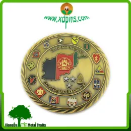custom cheap metal souvenir gold coin