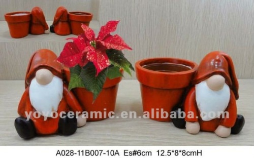 ceramic mini flower pot