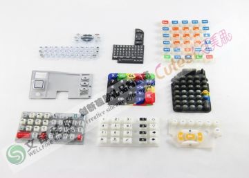 Good Flexible Customize Silicone Rubber Keypad For Tv Remote Controller