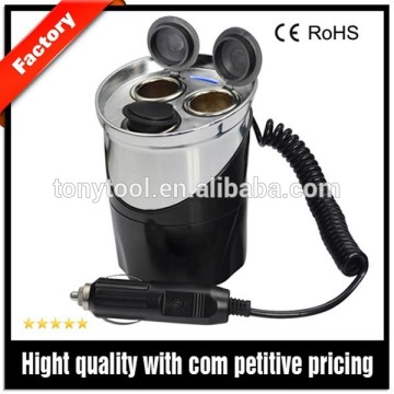 DC12 Volt cigarette lighter plug with 3 ways car cigarette lighter sockets