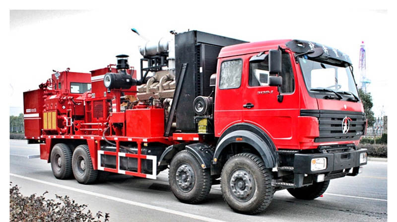 Camion de fracturation transportable de fracturation acide