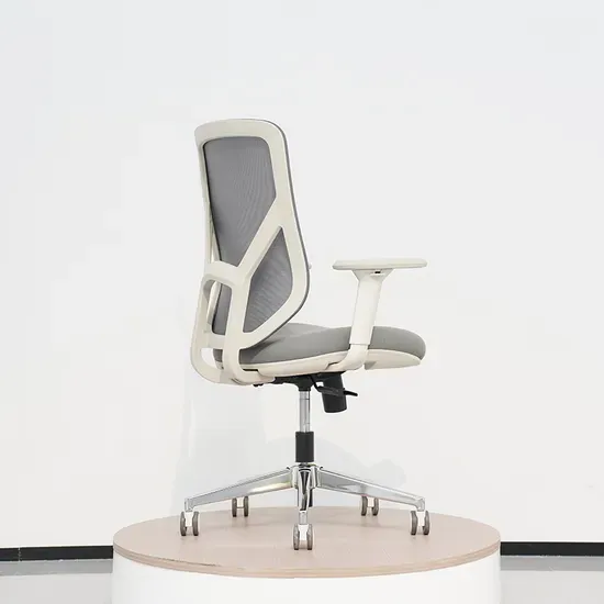 Heavy Duty Grey Mesh Office Chair