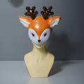 Máscara de cosplay de PVC infantil fofa deer fox