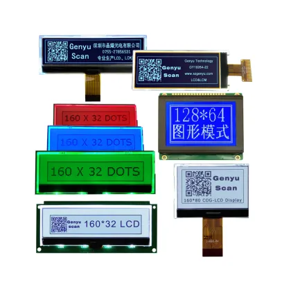 RGB Background Liquid Crystal Display (LCD) 20x2 Character Display Modules - 2002 Series