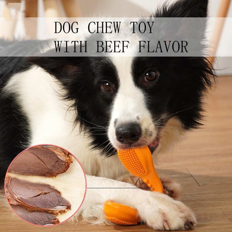 Natural Rubber Pet Toy Spoon Dog Toys