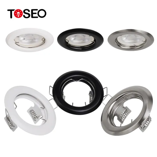 High-Quality Detachable Ceiling Downlights: Round GU10 Recessed Ceiling Lighting Solutions