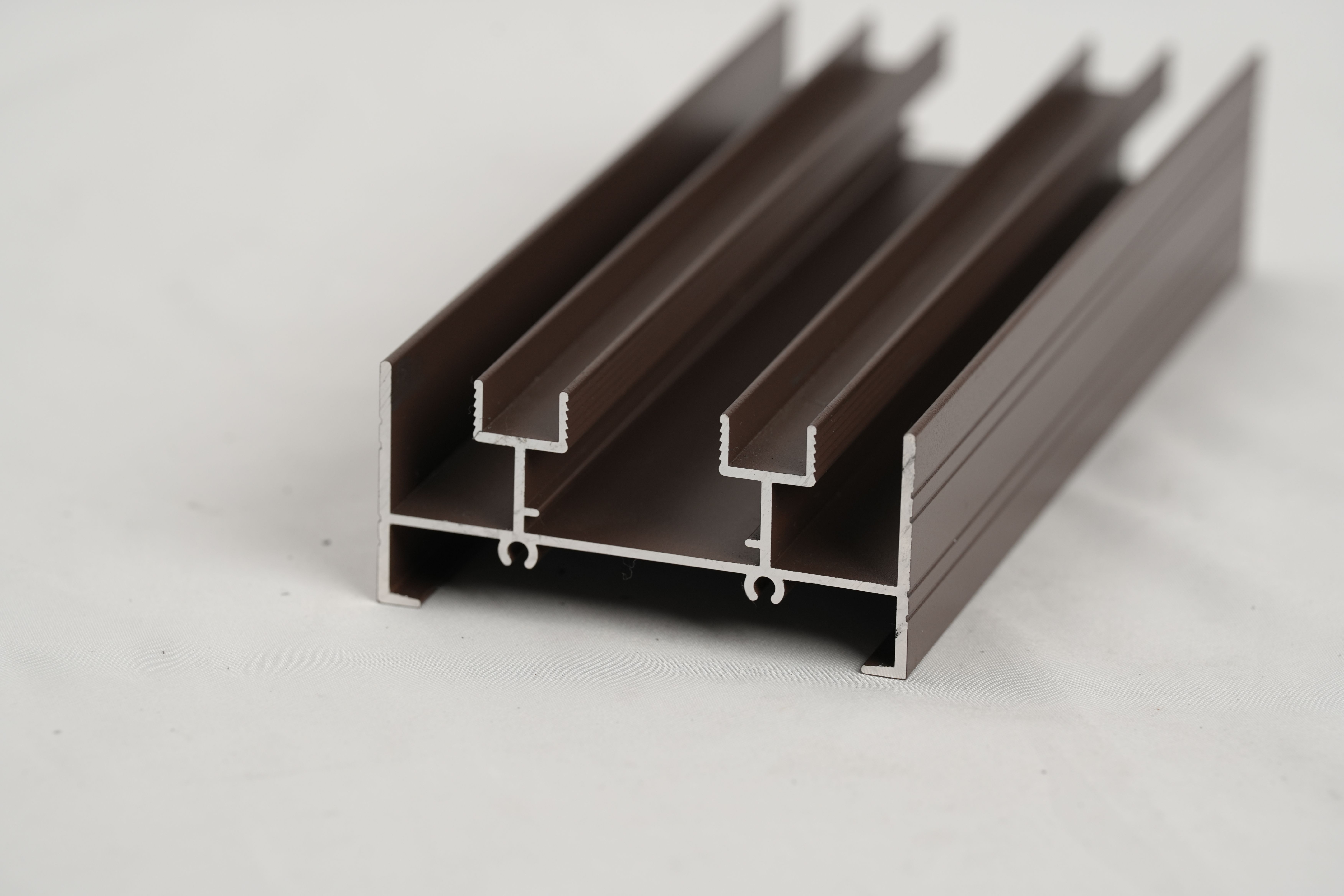 Spray painted door and window profiles