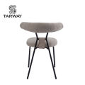 Wholesale Home Restaurant Coffee Shop Cushion Seat Upholstered Dining Chair