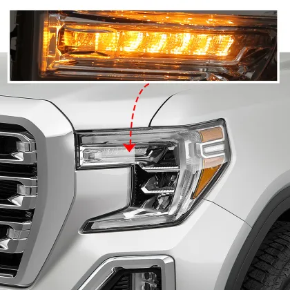 SIERRA LED Bumper Headlight for GMC Sierra 2019-2021