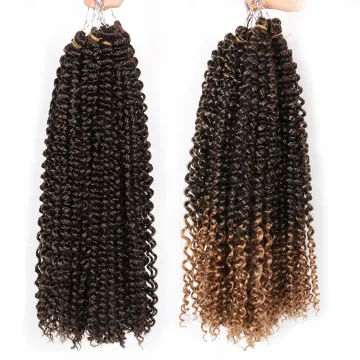 Alileader New Design Passion Twist Crochet Hair Braid Ombre Color Passion Twist Braids Synthetic Hair Extension