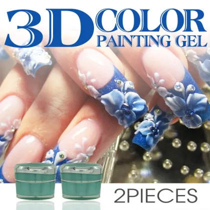 sculpture gel nail art paint
