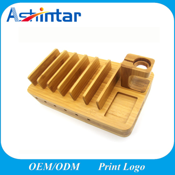 Mobile Phone Storage Box Multi - Slot Flat Storage Charging Base Home Phone Holder