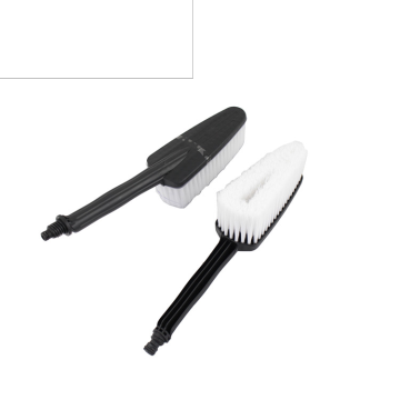 Long-Handled Wash Brush with Water Flow for Pressure Washers
