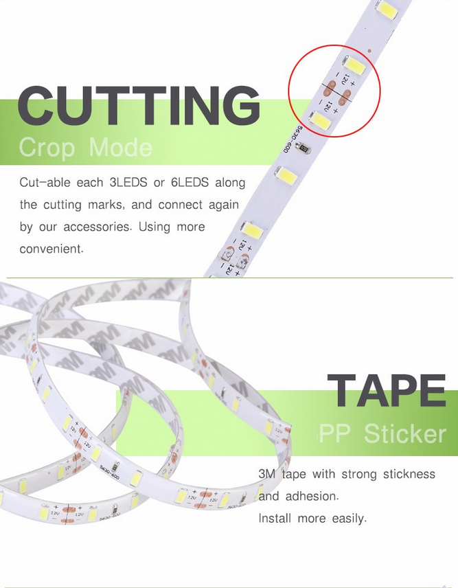 220V SMD5730 strip light