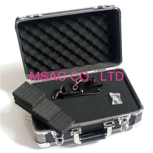 4mm Mdf Fireproof Aluminum Carrying Cases , Black Aluminum Camera Cases