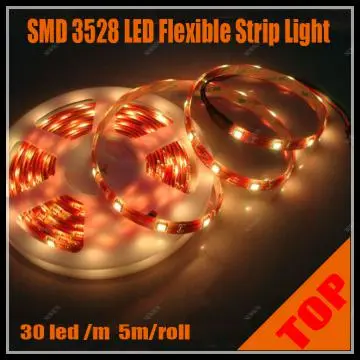 High quality SMD3528 LED Flexible Strip Light Waterproof-White