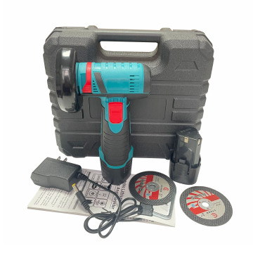 12V High Power Portable Angle Grinder Set: A Powerful DIY Tool with Two Rechargeable Batteries by BMC