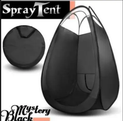 Black Color Spray Tanning Tent
