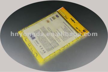 Recyclable Heat Seal OPP Bag With Hanging Header